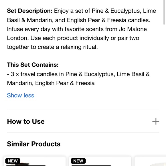 Jo Malone Other Jo Malone Mini Candle Set Poshmark